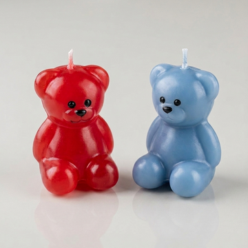 Handmade Teddy Bear Scented Candle Gift Box
