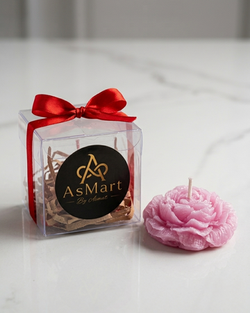 Luxury Handmade Peony Flower Scented Candle Gift Box