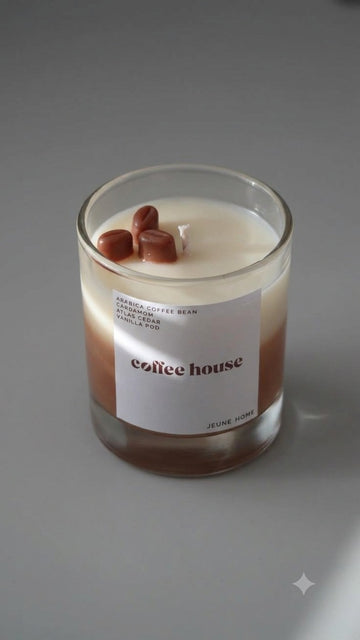 Coffee House Arabica Scented Soy Candle