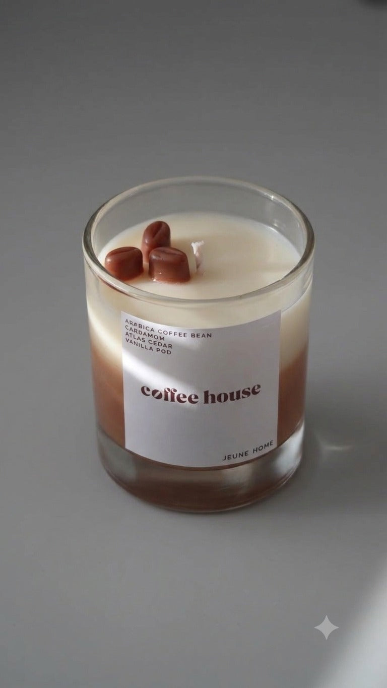 Coffee House Arabica Scented Soy Candle